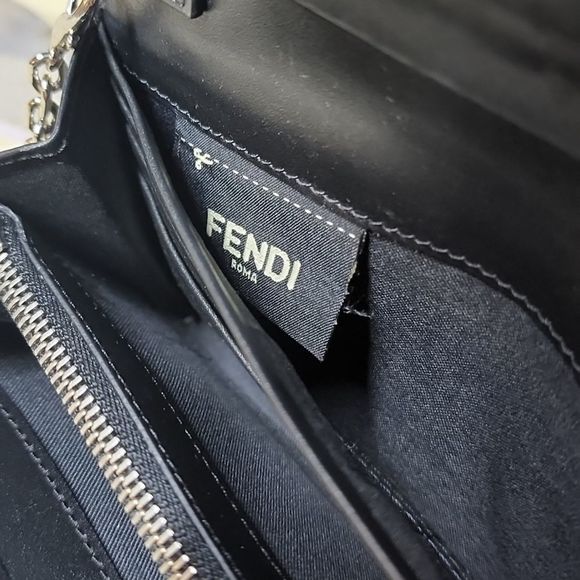 Fendi Mini studded crossbody bag/ wallet/ wristlet - Picture 12 of 14